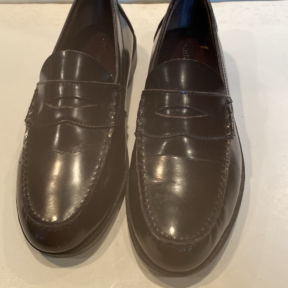G. H. Bass & Co. Men’s Leather Upper Penny Loafers - Picture 1 of 9